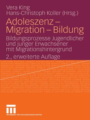 cover image of Adoleszenz--Migration--Bildung